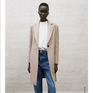 Zara Wool Blend Coat